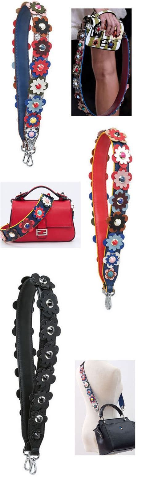 fendi purse colorful straps|fendi purse strap replacement.